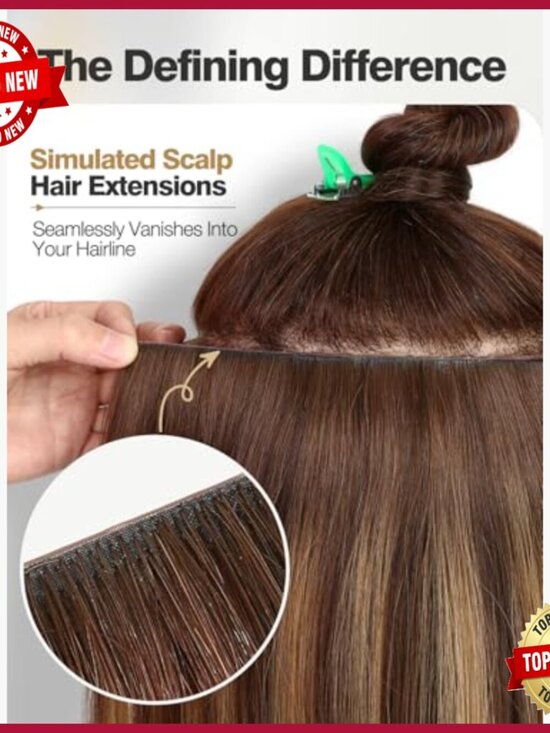 Butterfly Weft Human Hair Extensions 100g 7ps Double Invisible Remy Hair main image 6